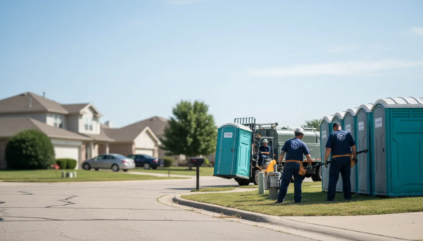 Porta Potty Rental in Dundee, OH near me